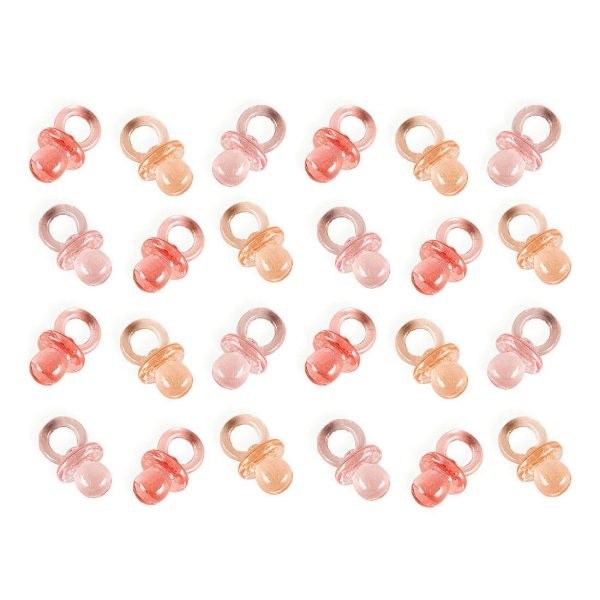 Baby Shower - Pink Pacifier Favor 24pcs Sale