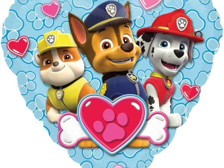 Paw Patrol Love Boy Foil Balloon 18in Hot on Sale