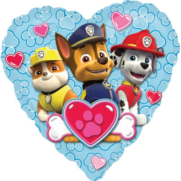 Paw Patrol Love Boy Foil Balloon 18in Hot on Sale