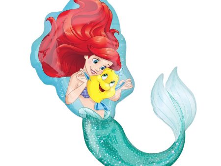 Ariel Dream Big Mini Shape Foil Balloon Online now