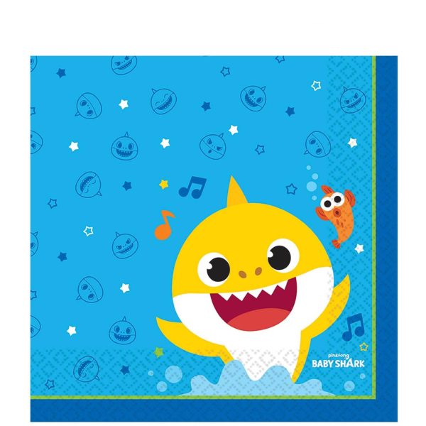 Baby Shark Lunch Tissues 16pcs on Sale