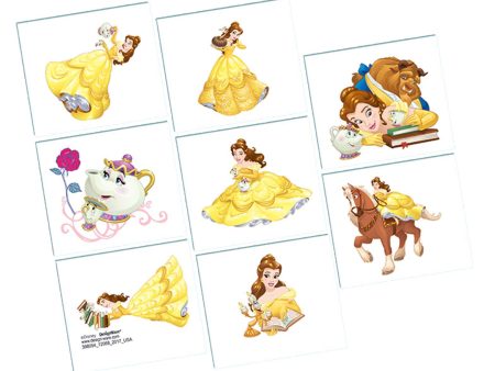 Disney Beauty and the Beast Tattoos Cheap