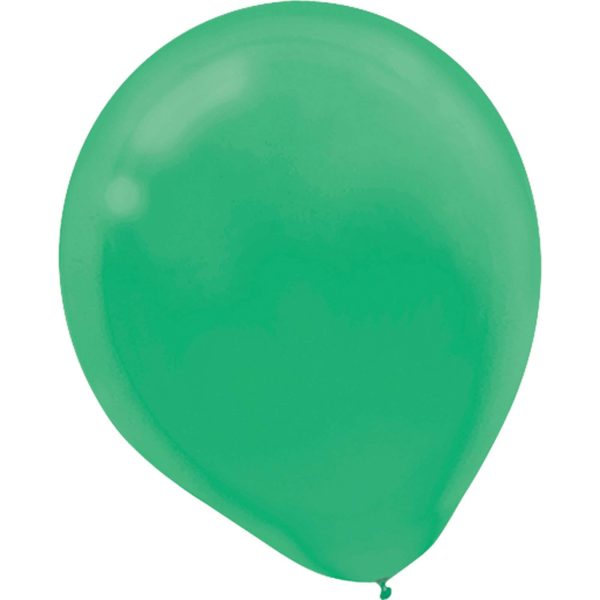 Festive Green Latex Balloons 5in, 50pcs Sale