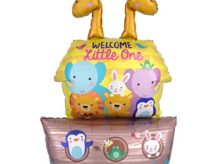 Baby Shower Noah s Ark Foil Balloon 43in Fashion