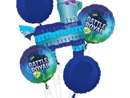 Battle Royal Balloon Bouquet 5pcs Online now